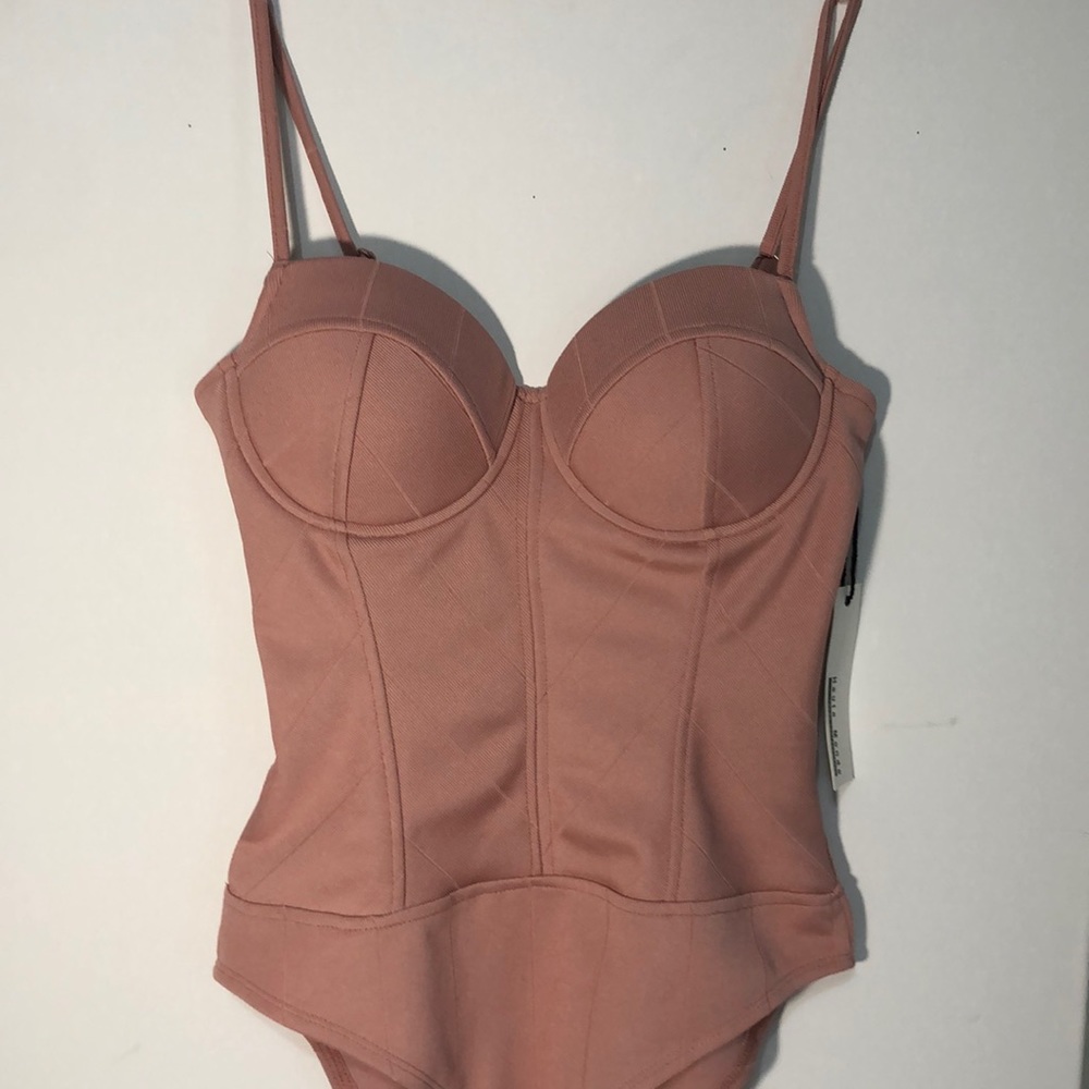 Pink bodysuit